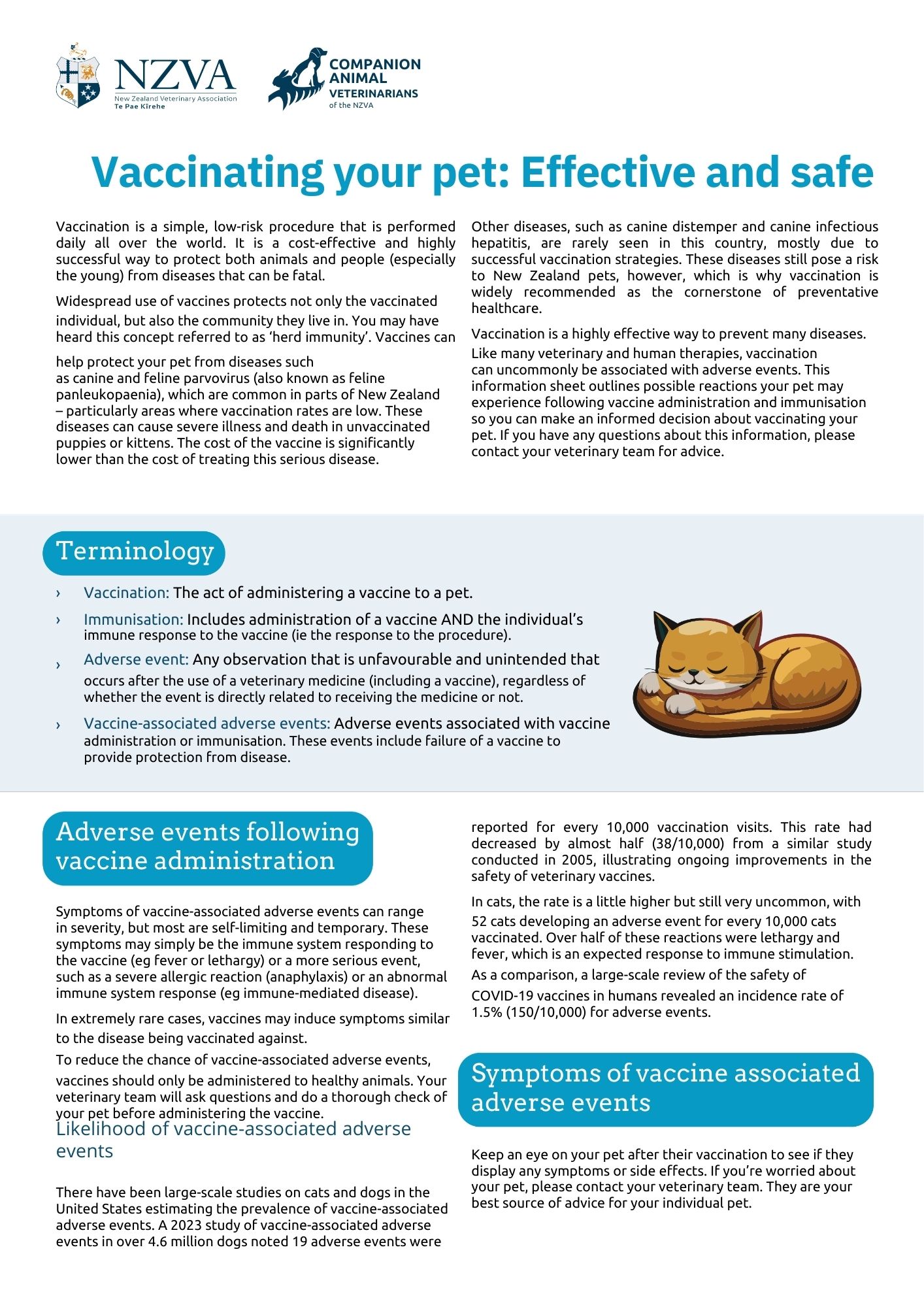 Vaccinating Your Pet New Plymouth Vet Group